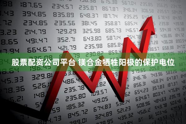 股票配资公司平台 镁合金牺牲阳极的保护电位